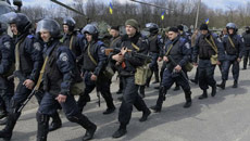 Ukraine launches full-scale operation in eastern town