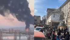 Russia says buses ready to take out Indians, India says not without ceasefire