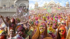 WATCH: This Video Of Holi Celebrations In Utah's ISKCON Temple Is Going Viral – AGAIN!