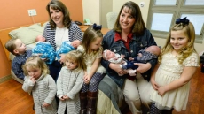 Twin Utah Moms Each Give Birth To Their 2nd Set Of Twins