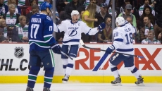 Tampa Bay Lightning down Vancouver Canucks 4-2 as Steven Stamkos leads the way