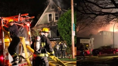 Fierce Blaze Guts North Vancouver Home, Leaves Resident With Serious Burns