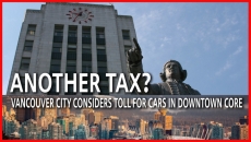 Vancouver city approves climate action plan that could see a toll approved down the road to enter the downtown core