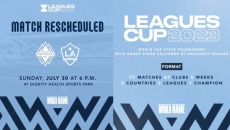 Vancouver Whitecaps reschedule Saturday's game to Sunday