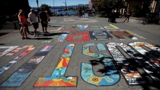 Victoria mural sponsor doesn't approve of acronym