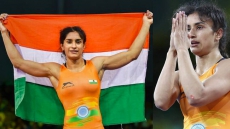 Vinesh Phogat Wins Bronze At World C'ships, Secures Olympic Spot