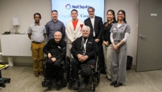 Member of Parliament Wade Chang Visits Burnaby’s Neil Squire Society