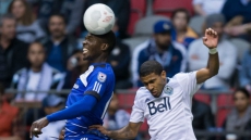 Whitecaps Score Late To Tie Edmonton In 1st Leg Of Amway Canadian Championship