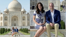 British Royal Couple William And Kate Visit Taj, Sit On Diana Seat