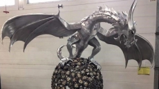 Winged Dragon Sculpture Vanishes From Its Perch In Nanaimo, B.C.