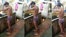 VIDEO: Don't Like Taking A Bath In Winters? Take Inspiration From This Man!