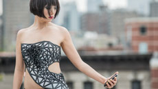 Dress that bares all as your online activity increases!
