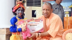 Lord Krishna taught us to walk on path of truth, righteousness: CM Yogi in Mathura