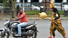 Mace-Wielding 'Yamaraja,' God Of Death, Intercepts Motorists In Bengaluru