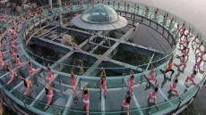 Yoga Fever Grips China Ahead Of International Yoga Day
