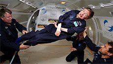 Book a seat for zero gravity experience in space!