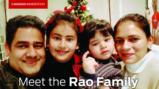 Meet the Rao Family - Canadian Immigrants