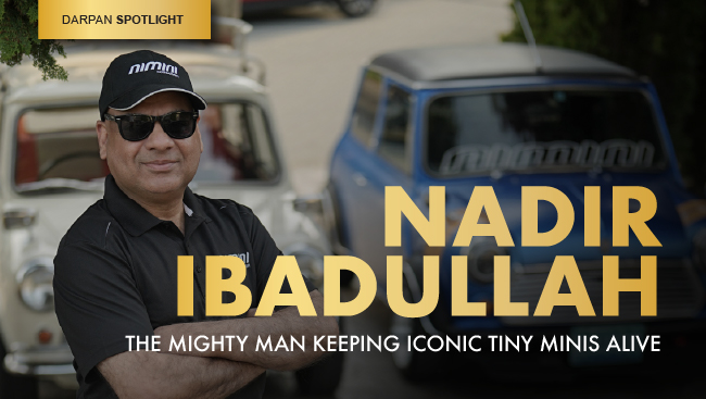 Nadir Ibadullah-The Mighty Man Keeping Iconic Tiny Minis Alive
