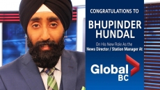 WATCH: Media veteran Bhupinder Hundal talks about his new role as News Director and Station Manager of Global BC