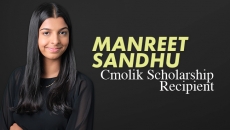 Manreet Sandhu: Cmolik Scholarship Recipient