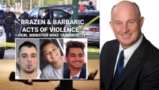 WATCH: Minister of Public Safety & Solicitor General Mike Farnworth reacts to shootings