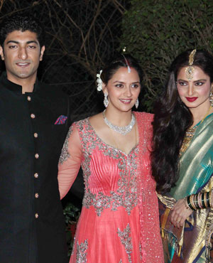 Aahana Deol and Vaibhav Vora Wedding