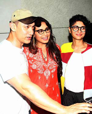 Aamir Kiran and Ira Watch Mardaani