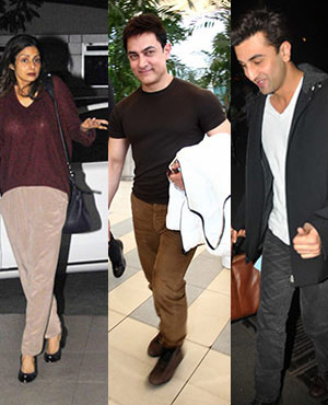 Aamir Ranbir Sridevi Spotted