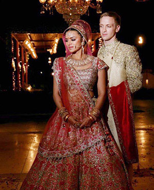 Aashka Goradia Brent Goble Wedding