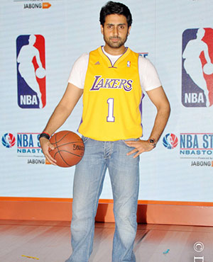 Abhishek Bachchan launches NBA Store