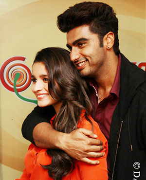 Alia Bhatt and Arjun Kapoor