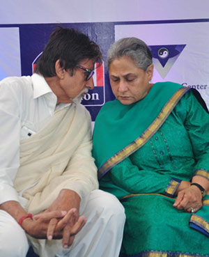 Amitabh, Jaya Launch Advanced Eye Care Technology