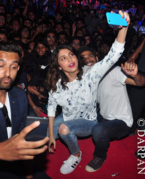 Anushka And Neil Promote 'NH10'