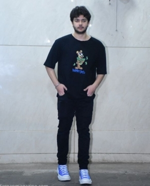  Nirvaan Khan poses for the press 