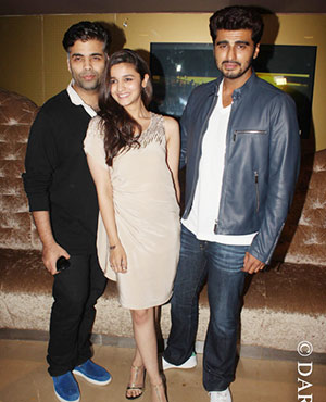Arjun and Alia Promote 2 States