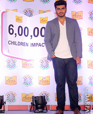 Arjun Kapoor Promotes P&G Shiksha 2014