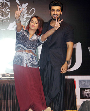 Arjun Sonakshi Promote 'Tevar'
