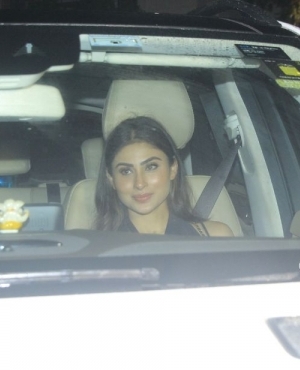 Mouni Roy spotted heading to the restaurant 