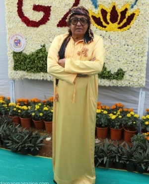 Actor Ranjeet from the 80s spotted at the expo