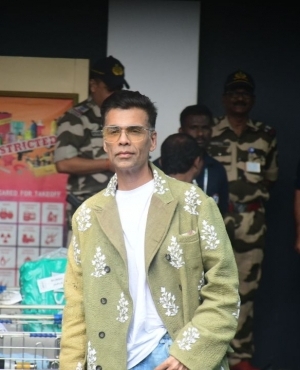 Karan Johar returns to Mumbai after receiving the prestigious National Award in Delhi