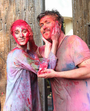 Bappi Lahiri Holi Celebrations