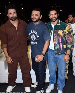 Rithvik Dhanjani and Taha Shah Badussha also attended 