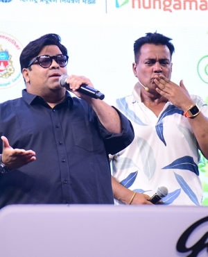 Comedian Kikku Sharda says a few words 