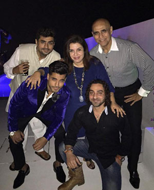 Bigg Boss Contestants Party With Farah Khan