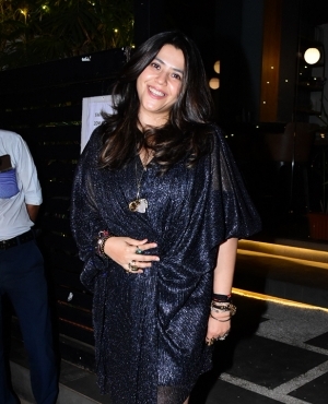 Ekta Kapoor snapped in Bandra 