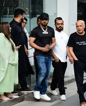 Honey Singh & Mahesh Bhatt in Andheri 