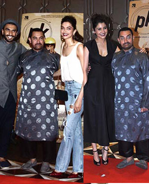 Bollywood Star At PK Success Party