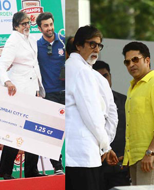 Bollywood Stars At Inauguration Of Jio Garden