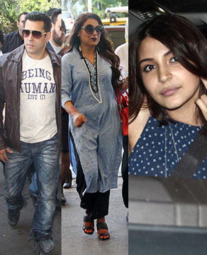 Bollywood Stars Snapped At Airport