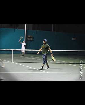 Aamir Khan Snapped Playing Tennis at Khar Gymkhana